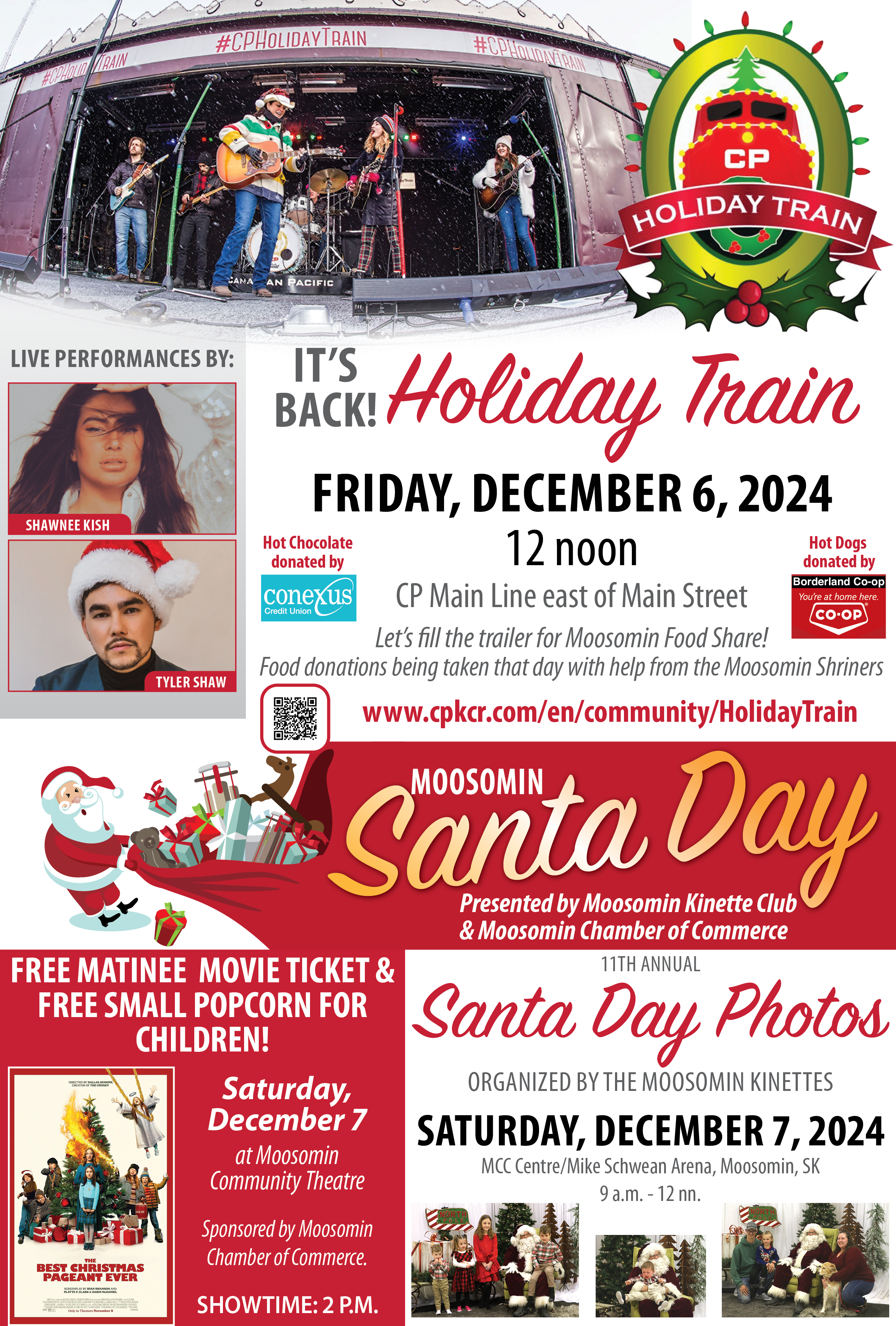 Holiday Train & Santa Day